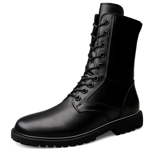 boots military men winter shoes warm genuine leather footwea casual big size 35-47, Black
boots military men winter shoes warm genuine leather footwea casual big size 35-47, Black