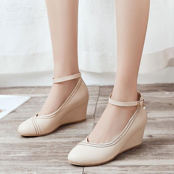 dress shoes ymechic ankle strap buckle wedges office women beige black pink sewing shallow party pump high heels ladies
dress shoes ymechic ankle strap buckle wedges office women beige black pink sewing shallow party pump high heels ladies