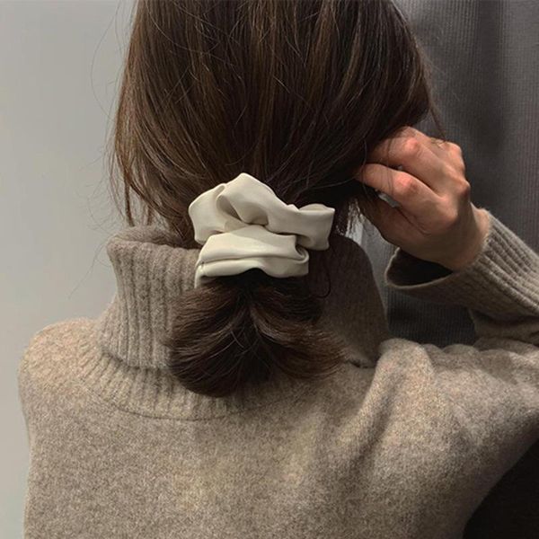 hair accessories solid color soft leather scrunchies fashion elastic rope tie women girls pu ponytail coletero pelo mujer
hair accessories solid color soft leather scrunchies fashion elastic rope tie women girls pu ponytail coletero pelo mujer