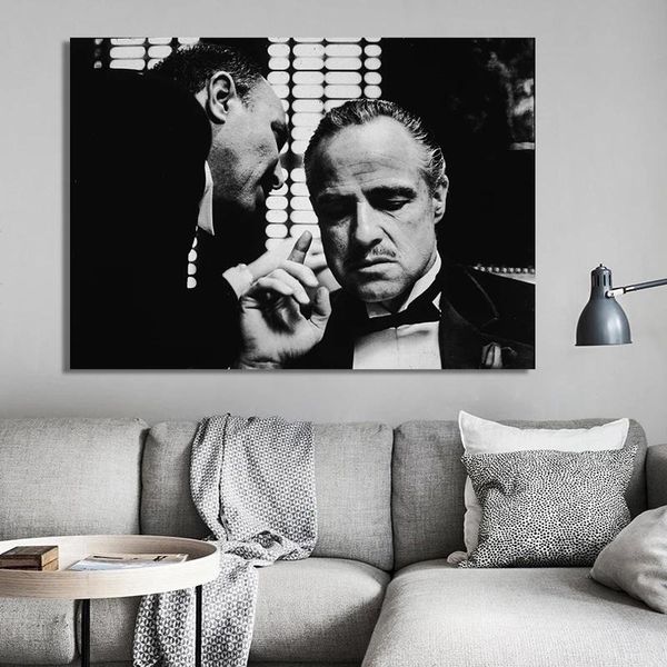 paintings modern movie posters and prints wall art canvas painting arlon brando godfather decorative pictures for living room home decor
paintings modern movie posters and prints wall art canvas painting arlon brando godfather decorative pictures for living room home decor