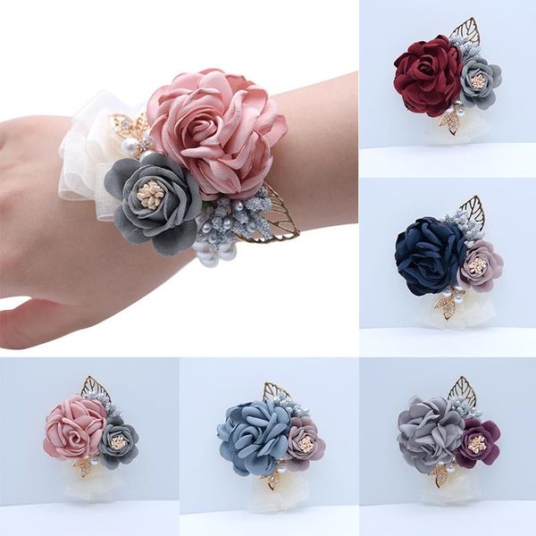 decorative flowers & wreaths prom cloth rose flower party wrist wedding boutonnieres pink bridesmaid corsage hand for marriage accessories
decorative flowers & wreaths prom cloth rose flower party wrist wedding boutonnieres pink bridesmaid corsage hand for marriage accessories
