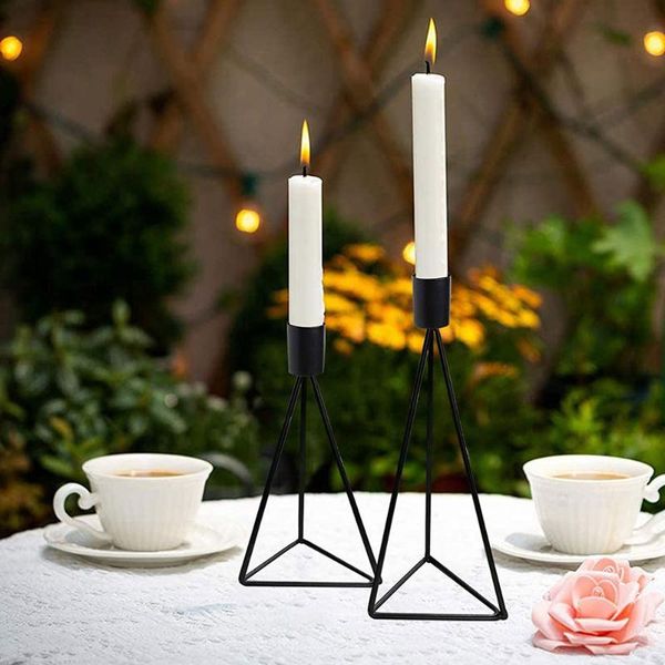 candle holders 1pc simple geometric wire candlestick ornament standing metal taper modern centerpiece for home decro two sizes
candle holders 1pc simple geometric wire candlestick ornament standing metal taper modern centerpiece for home decro two sizes