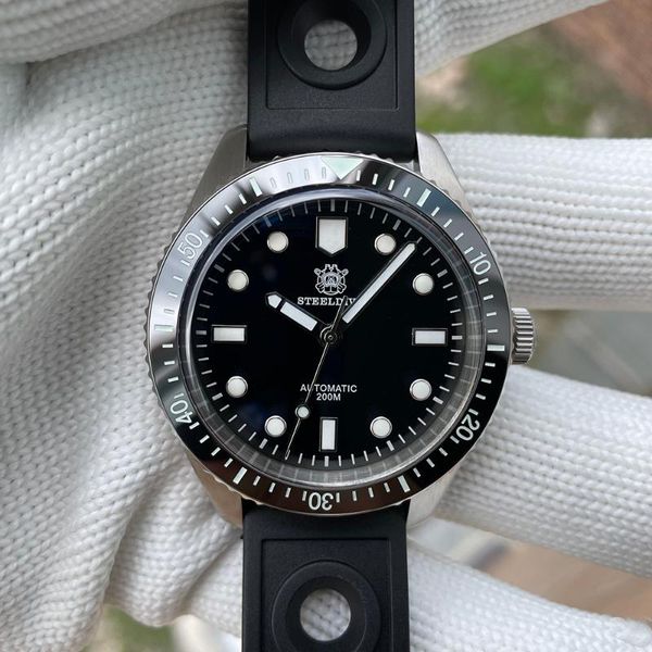 wristwatches steeldive sd1965 japan nh35 automatic movement mechanical sapphire ceramic bezel luminous 200m waterproof men's diving wat, Slivery;brown
wristwatches steeldive sd1965 japan nh35 automatic movement mechanical sapphire ceramic bezel luminous 200m waterproof men's diving wat, Slivery;brown