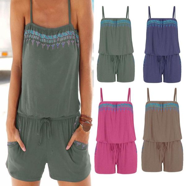 women's jumpsuits & rompers womens holiday casual mini playsuit ladies jumpsuit summer beach, Black;white
women's jumpsuits & rompers womens holiday casual mini playsuit ladies jumpsuit summer beach, Black;white