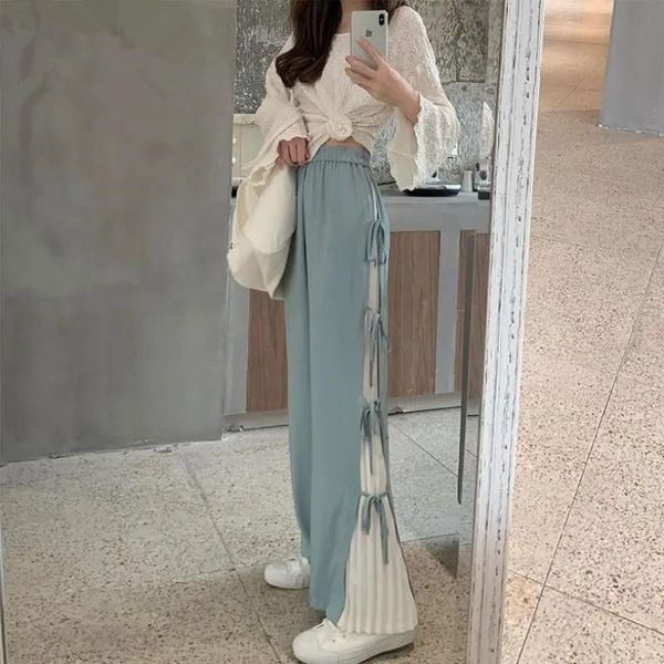 women's pants & capris casual pleated spliced wide leg trousers female joggers women high waist streetwear drawstring baggy patchwork s, Black;white
women's pants & capris casual pleated spliced wide leg trousers female joggers women high waist streetwear drawstring baggy patchwork s, Black;white