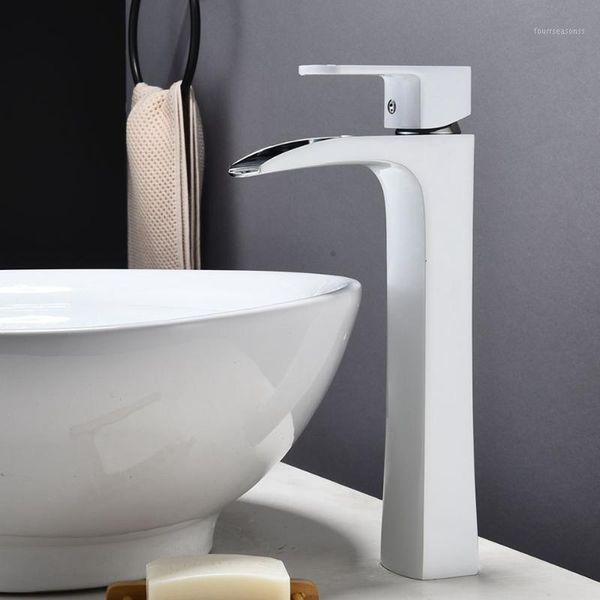 basin faucet classic bathroom white fashion finish painted brass single handle hole and cold water sink faucets1
basin faucet classic bathroom white fashion finish painted brass single handle hole and cold water sink faucets1