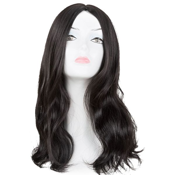 costume accessories fei-show synthetic heat resistant fiber medium curly middle part line without bang hair peruca women salon party black h, Silver
costume accessories fei-show synthetic heat resistant fiber medium curly middle part line without bang hair peruca women salon party black h, Silver