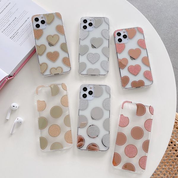 love dot shimmering powder plating transparent tpu phone cases for iphone 12 11 pro promax x xs max 7 8 plus
love dot shimmering powder plating transparent tpu phone cases for iphone 12 11 pro promax x xs max 7 8 plus
