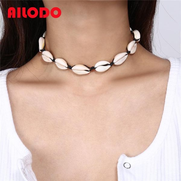 chokers ailodo bohemian shell necklace for women handmade rope chain short statement summer beach fashion jewelry gift, Golden;silver
chokers ailodo bohemian shell necklace for women handmade rope chain short statement summer beach fashion jewelry gift, Golden;silver
