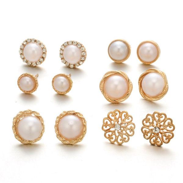dangle & chandelier fashion pearl earring set pairs flower stud earrings jewelry for women daily/shopping uj0448j trendy, Silver
dangle & chandelier fashion pearl earring set pairs flower stud earrings jewelry for women daily/shopping uj0448j trendy, Silver