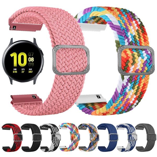 watch bands 20/22mm adjustable nylon watchband for samsung galaxy 4 3 41/45mm wrist strap 42/46mm active 2 bracelet, Black;brown
watch bands 20/22mm adjustable nylon watchband for samsung galaxy 4 3 41/45mm wrist strap 42/46mm active 2 bracelet, Black;brown