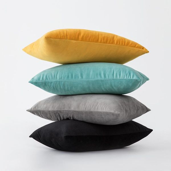cushion/decorative pillow nordic velvet case solid cushion cover for sofa chair car no core ml0003bl
cushion/decorative pillow nordic velvet case solid cushion cover for sofa chair car no core ml0003bl
