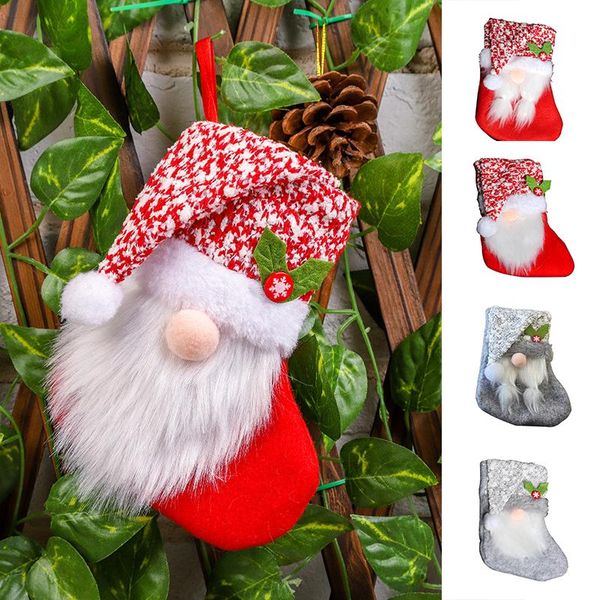 gift wrap christmas sock candy bag lovely plush faceless doll creative xmas tree pendant classic decor lors889
gift wrap christmas sock candy bag lovely plush faceless doll creative xmas tree pendant classic decor lors889