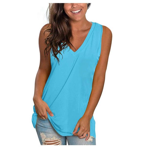 women's tanks & camis 2021 fashion womens summer sleeveless cotton casual solid v-neck loose woman clothes vest camisole ropa mujer, White
women's tanks & camis 2021 fashion womens summer sleeveless cotton casual solid v-neck loose woman clothes vest camisole ropa mujer, White