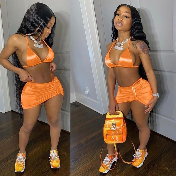 summer bikini set swimwear womens tracksuits bra suit mini skirt 3 piece beach swimsuit sets skinny bathing matching, Gray
summer bikini set swimwear womens tracksuits bra suit mini skirt 3 piece beach swimsuit sets skinny bathing matching, Gray