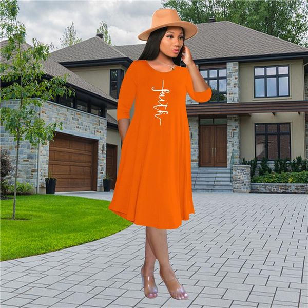 plus size dresses women's dress autumn elegant lady midi fashion 3/4 sleeve o-neck loose pockets casual 4xl 5xl vestidos, Black
plus size dresses women's dress autumn elegant lady midi fashion 3/4 sleeve o-neck loose pockets casual 4xl 5xl vestidos, Black
