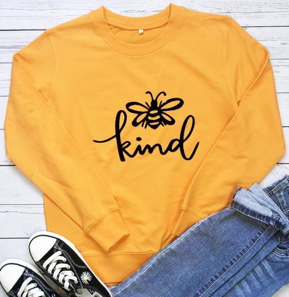 bee kind sweatshirt cute sweats be to animals pullovers nature jumper women casual cotton grunge vintage tumblr women's hoodies & swea, Black
bee kind sweatshirt cute sweats be to animals pullovers nature jumper women casual cotton grunge vintage tumblr women's hoodies & swea, Black