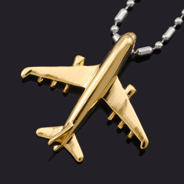 men women mini accessories stainless steel pendant necklace airliner plane jewelry bp1967 necklaces, Silver
men women mini accessories stainless steel pendant necklace airliner plane jewelry bp1967 necklaces, Silver