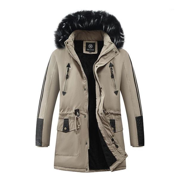 men's jackets winter plush thickened cotton clothes hooded waist drawstring casual, Black;brown
men's jackets winter plush thickened cotton clothes hooded waist drawstring casual, Black;brown