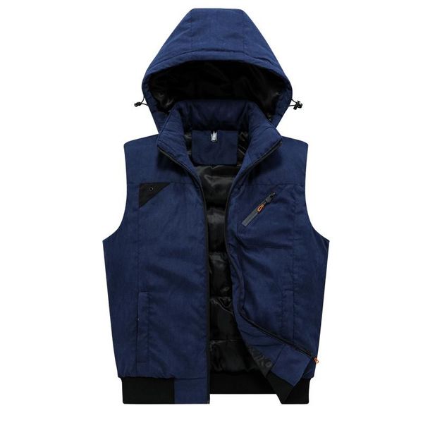 men's vests stylish autumn winter vest hood jacket male sleeveless casual coats gentlemen waistcoat size m-4xl, Black;white
men's vests stylish autumn winter vest hood jacket male sleeveless casual coats gentlemen waistcoat size m-4xl, Black;white