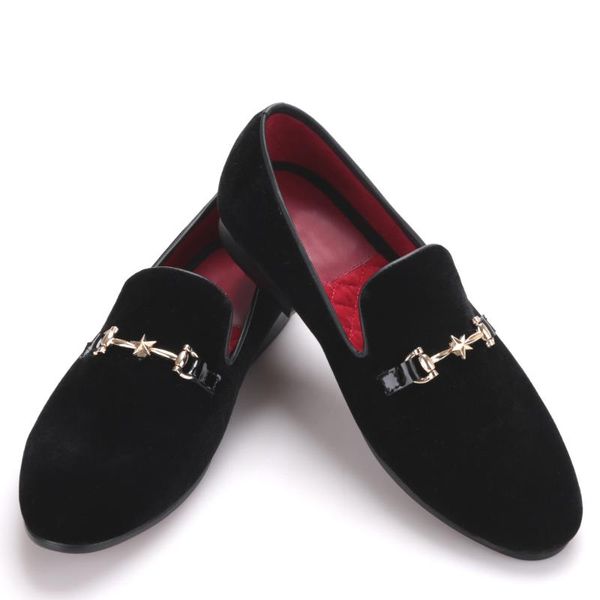 dress shoes black velvet with pentagon metal buckle smoking men chaussure homme
dress shoes black velvet with pentagon metal buckle smoking men chaussure homme