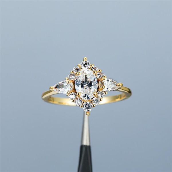 wedding rings dainty female white oval crystal ring cute yellow gold color simple bridal geometric engagement for women, Slivery;golden
wedding rings dainty female white oval crystal ring cute yellow gold color simple bridal geometric engagement for women, Slivery;golden