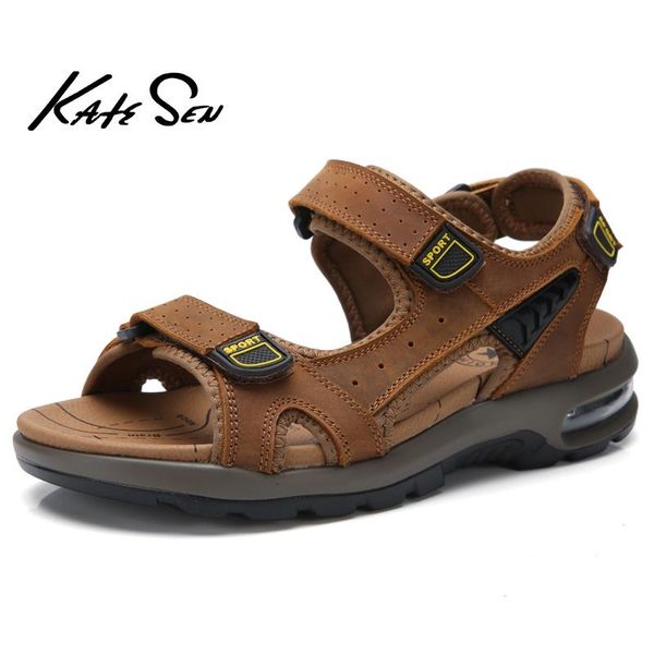 sandals katesen fashion summer leisure beach men shoes leather the big yards mens size 38-46, Black
sandals katesen fashion summer leisure beach men shoes leather the big yards mens size 38-46, Black
