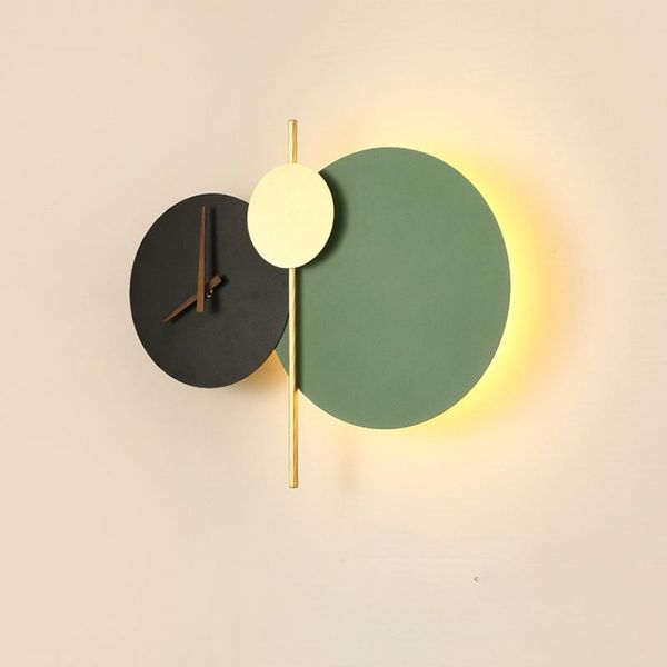 wall lamp the nordic art design led clock creative for living room hallway sconce indoor decor lighting fixtures
wall lamp the nordic art design led clock creative for living room hallway sconce indoor decor lighting fixtures