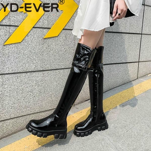boots winter fashion over knee outside high heels platform round toe zip buckle women shoes drop size 32-451, Black
boots winter fashion over knee outside high heels platform round toe zip buckle women shoes drop size 32-451, Black