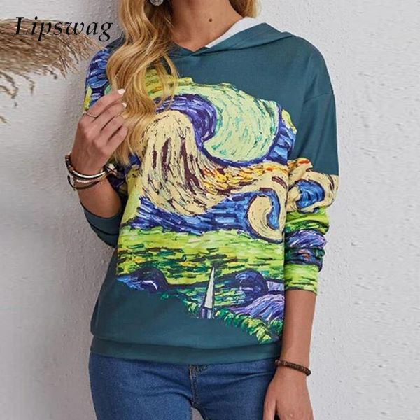 women's hoodies & sweatshirts fashion casual long sleeve hoodie women clothing autumn hooded drawstring sweatshirt vintage digital prin, Black
women's hoodies & sweatshirts fashion casual long sleeve hoodie women clothing autumn hooded drawstring sweatshirt vintage digital prin, Black