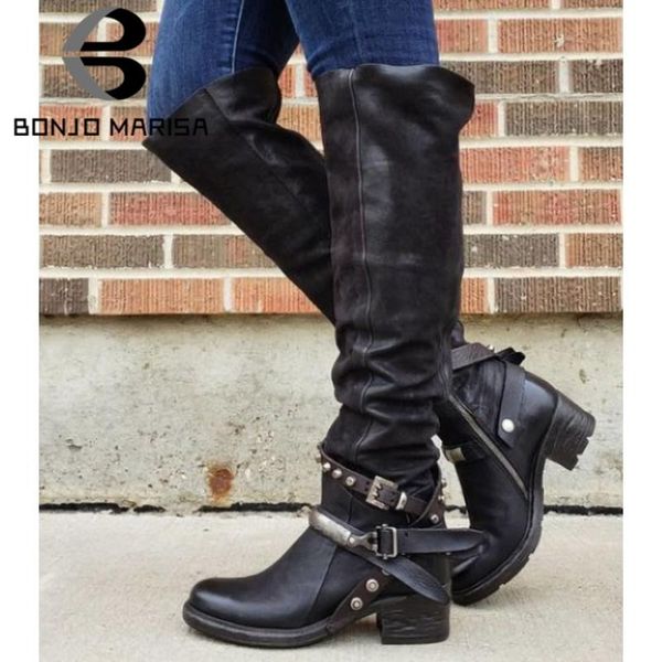boots bonjomarisa ins retro pleated cool knee high riding women 2021 med chunky heels autumn shoes woman, Black
boots bonjomarisa ins retro pleated cool knee high riding women 2021 med chunky heels autumn shoes woman, Black