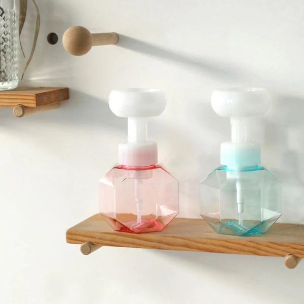 liquid soap dispenser portable refillable bottles travel transparent plastic flower shape foam foaming pump empty bottle 300ml
liquid soap dispenser portable refillable bottles travel transparent plastic flower shape foam foaming pump empty bottle 300ml