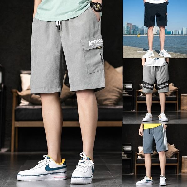 men's 2021 new summer thin casual shorts men's loose five ice trend beach pants fashion, White;black
men's 2021 new summer thin casual shorts men's loose five ice trend beach pants fashion, White;black