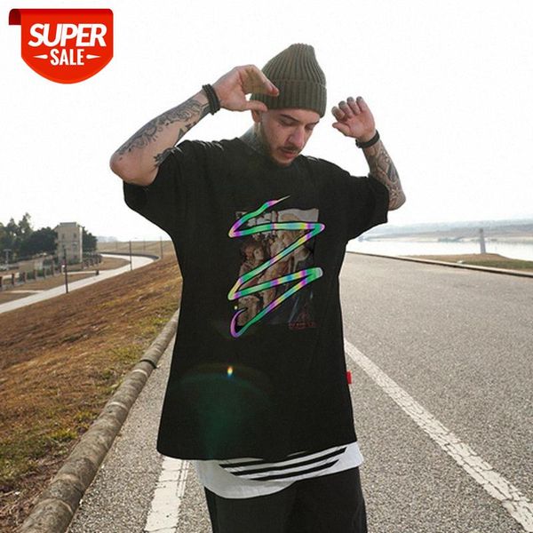 sakahara company short-sleeved male 3m reflective printing casual loose round neck couple t-shirt with sleeves #b83e, White;black
sakahara company short-sleeved male 3m reflective printing casual loose round neck couple t-shirt with sleeves #b83e, White;black