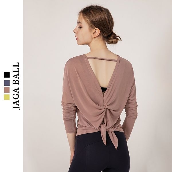 yoga long sleeve t-shirt spring and autumn loose blouse quick drying sports fitness suit women's wear, Gray
yoga long sleeve t-shirt spring and autumn loose blouse quick drying sports fitness suit women's wear, Gray