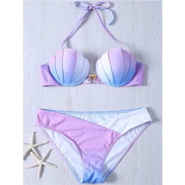 plus size bikini shell bikinis set mermaid beachwear gradient swimwear women swimsuit push up swim suit tie dye biquini plavky, White;black
plus size bikini shell bikinis set mermaid beachwear gradient swimwear women swimsuit push up swim suit tie dye biquini plavky, White;black