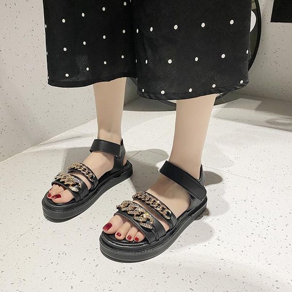 sandals women's 2021 beautiful fashion outdoor women shoes summer romanesque style chain woman sandal big size 42, Black
sandals women's 2021 beautiful fashion outdoor women shoes summer romanesque style chain woman sandal big size 42, Black