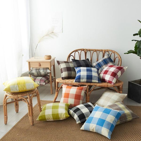 cushion/decorative pillow home decor plaid cushion cover decorative plaids and covers nordic 45x45 square black blue pillowcase
cushion/decorative pillow home decor plaid cushion cover decorative plaids and covers nordic 45x45 square black blue pillowcase