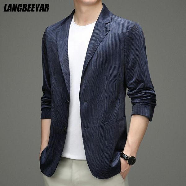 men's suits & blazers high end designer casual fashion striped slim fit party mens blazer suite jacket elegant clothing 2021, White;black
men's suits & blazers high end designer casual fashion striped slim fit party mens blazer suite jacket elegant clothing 2021, White;black