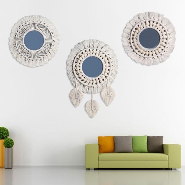mirrors y5ga nordic bohemian handmade woven hanging wall mirror with macrame fringe tassel braided cotton rope antique tapestry
mirrors y5ga nordic bohemian handmade woven hanging wall mirror with macrame fringe tassel braided cotton rope antique tapestry