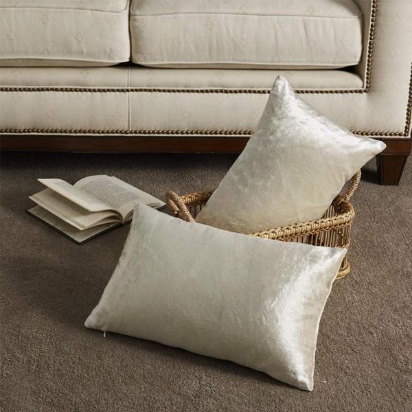 pack ivory decorative cushions covers cases for sofa bed couch modern luxury velvet home throw pillows silver 30x50 cushion/decorative pillo
pack ivory decorative cushions covers cases for sofa bed couch modern luxury velvet home throw pillows silver 30x50 cushion/decorative pillo