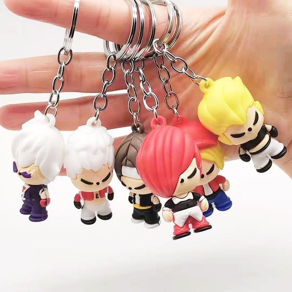 2021 fashion keychain creative game series boxing king key chain bag pendant pvc activity gift, Silver
2021 fashion keychain creative game series boxing king key chain bag pendant pvc activity gift, Silver