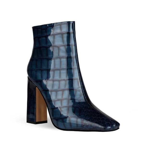 boots women fashion patent leather ankle spring autumn high heel print zipper booties winter ladies square toe shoes blue, Black
boots women fashion patent leather ankle spring autumn high heel print zipper booties winter ladies square toe shoes blue, Black