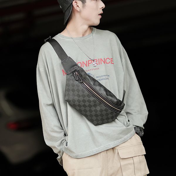 pockets waist bag fashion chest trendy check men's single versatile messenger and women's black shoulder
pockets waist bag fashion chest trendy check men's single versatile messenger and women's black shoulder