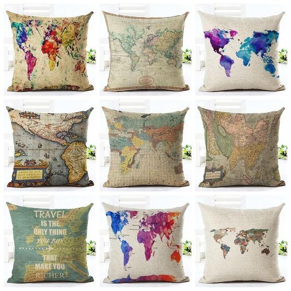 45x45cm/17.7x17.7'' color worldmap universal concise modern style cotton sofa car seat pillowcase cushion cover home decor cushion
45x45cm/17.7x17.7'' color worldmap universal concise modern style cotton sofa car seat pillowcase cushion cover home decor cushion