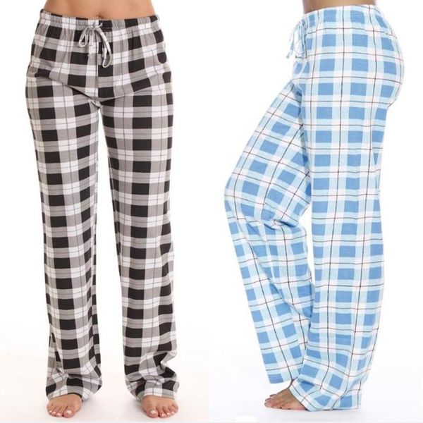 pcs/set sleep bottoms women plaid print loose long pajama pants elastic drawstring winter trousers plus size casual home women's sleepw, Black;red 
pcs/set sleep bottoms women plaid print loose long pajama pants elastic drawstring winter trousers plus size casual home women's sleepw, Black;red
