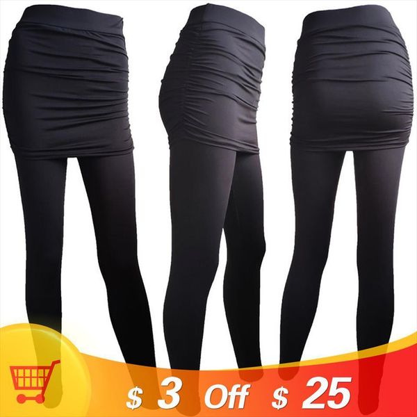pants two pieces hip side womens legging pleated skirt slim skirted high waist fashion, Black
pants two pieces hip side womens legging pleated skirt slim skirted high waist fashion, Black