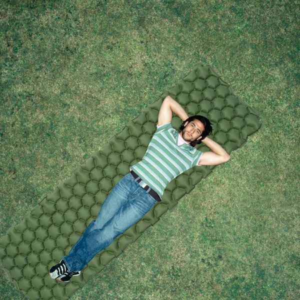 outdoor pads tent air mattress ultralight portable inflatable sleeping mat waterproof pad (green)
outdoor pads tent air mattress ultralight portable inflatable sleeping mat waterproof pad (green)