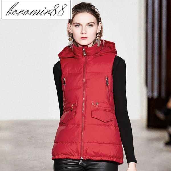 autumn and winter foreign style light fluffy 90% white duck down jacket detachable hat solid color vest women, Black
autumn and winter foreign style light fluffy 90% white duck down jacket detachable hat solid color vest women, Black