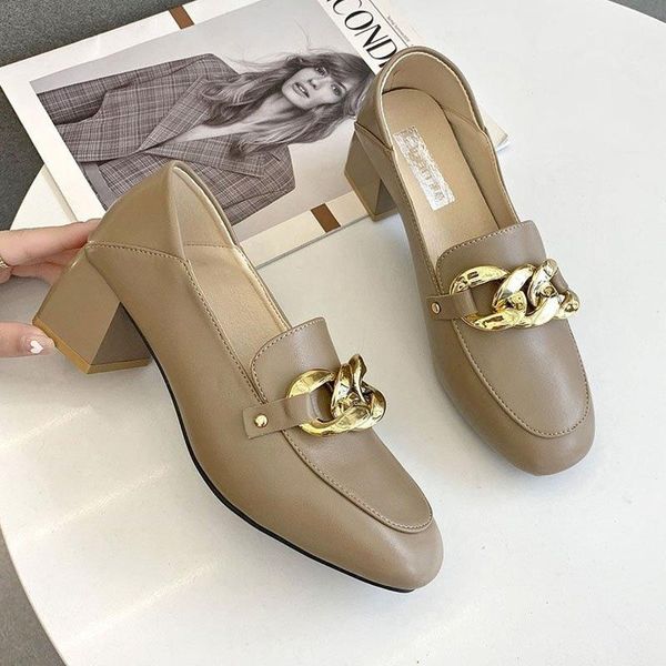 dress shoes 2021 summer british style leather women white fashion metal chain large size thick heel single female loafers, Black
dress shoes 2021 summer british style leather women white fashion metal chain large size thick heel single female loafers, Black